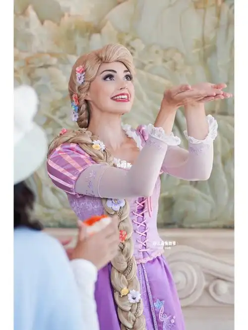 上海迪士尼公主长发公主乐佩