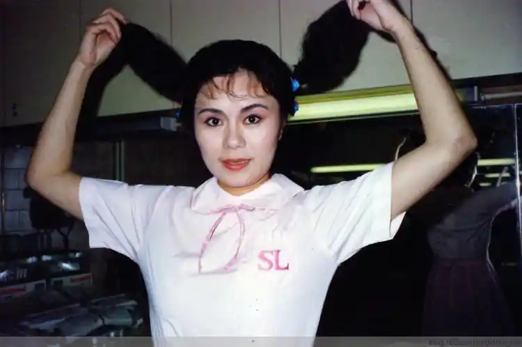 香港综艺节目活宝大明姐林建明(独家旧照)