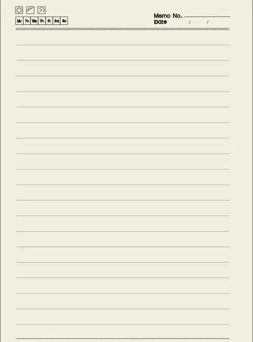 笔记本内页图片