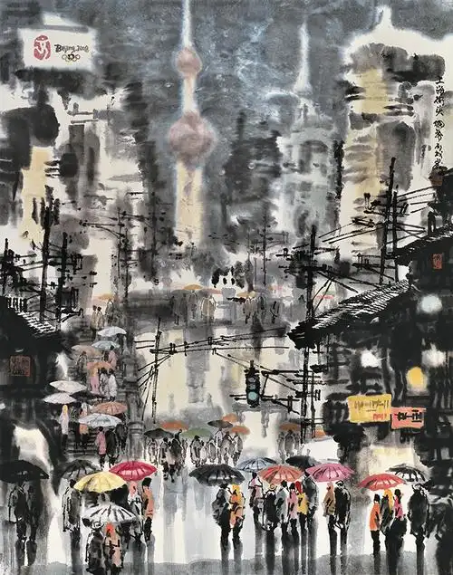 水墨下的雨,雪,夜——徐希回顾展北京画院美术馆开幕
