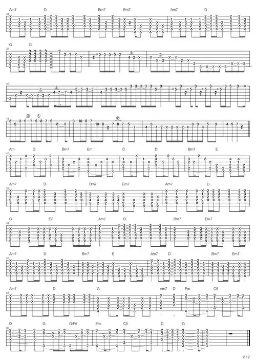 depapepe风向仪吉他谱