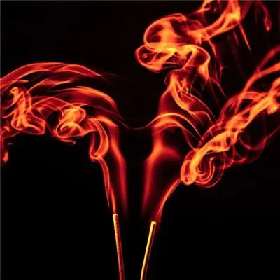 多彩的视觉效果太震撼了彩色的烟雾特效个性头像图片