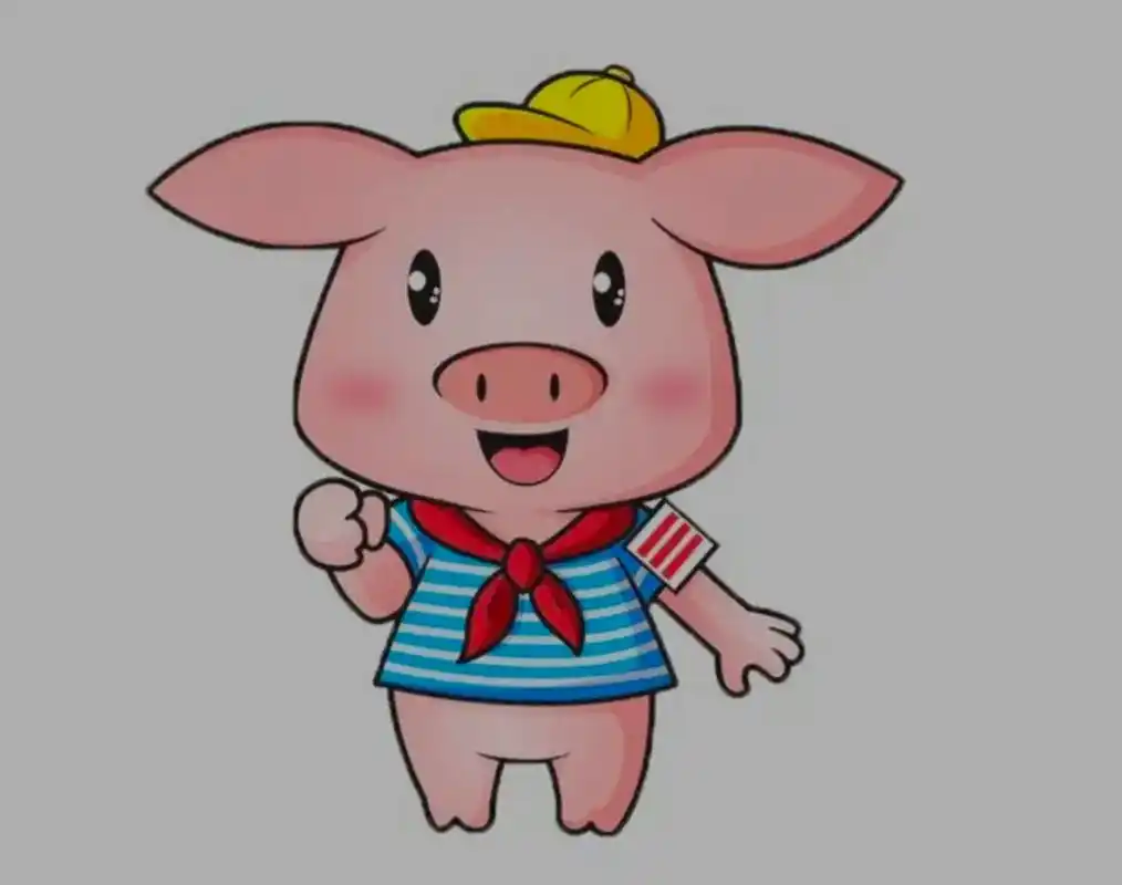83年的猪来报个到#卡通人物 #卡通头像 #眨眼猪猪 #进化 - 抖音