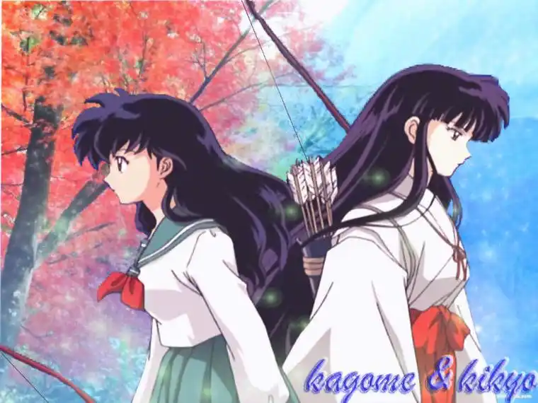 有没有桔梗和戈薇一样的脸的图片