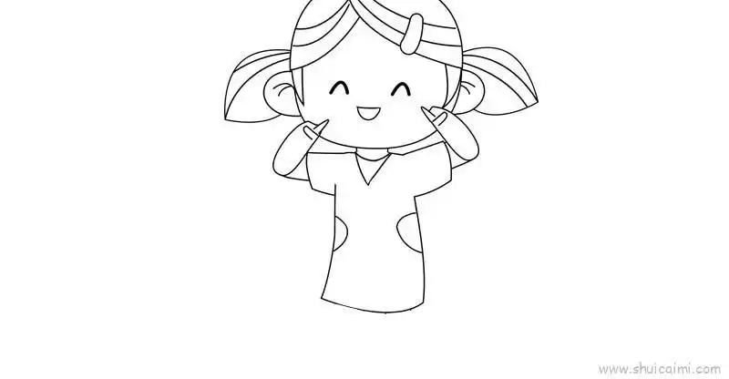 手账q版人物儿童画怎么画 手账q版人物简笔画步骤