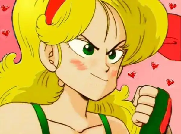 龙珠黄发的兰琪高清动漫图片