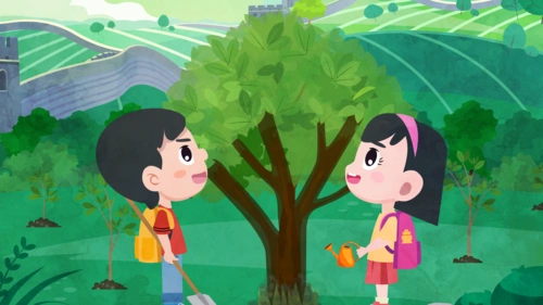 爱护环境|动漫|动画片|z79116358 - 原创作品 - 站酷 (zcool)