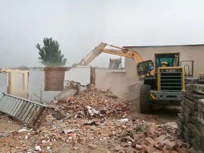 许村北璞禵公馆项目房屋拆迁最后攻坚扫尾