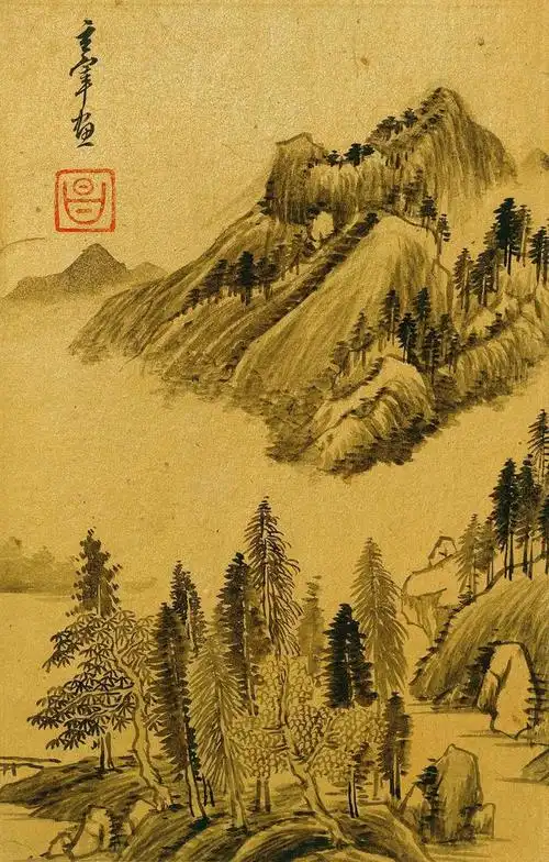 董其昌 山水画(二)
