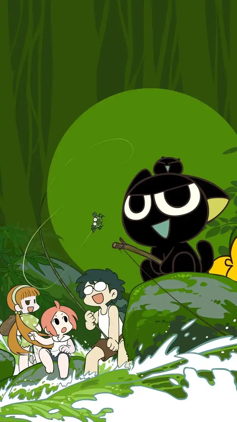 罗小黑战记#手绘漫画#今日份图片,并附带头像和手机预览图# - 抖音