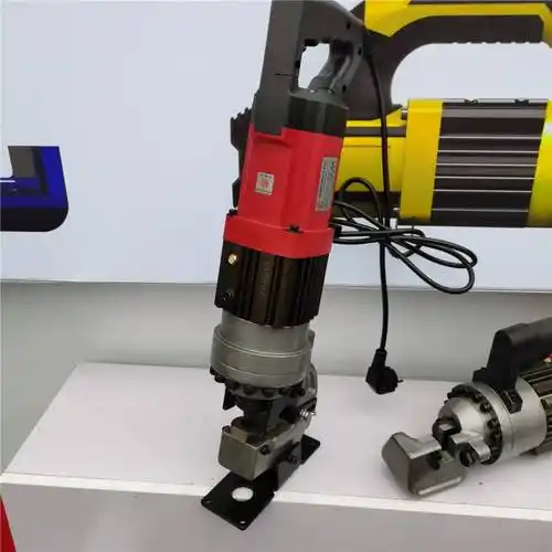 jp20手提式冲孔机便携式电动打孔机小型角铁槽钢冲孔机