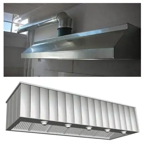 北京不锈钢排烟罩 制作 加工 设计 安装 食堂 餐厅 餐饮排油烟净化