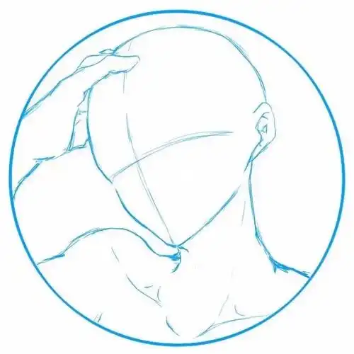 人物头像绘画动作参考绘画素材
