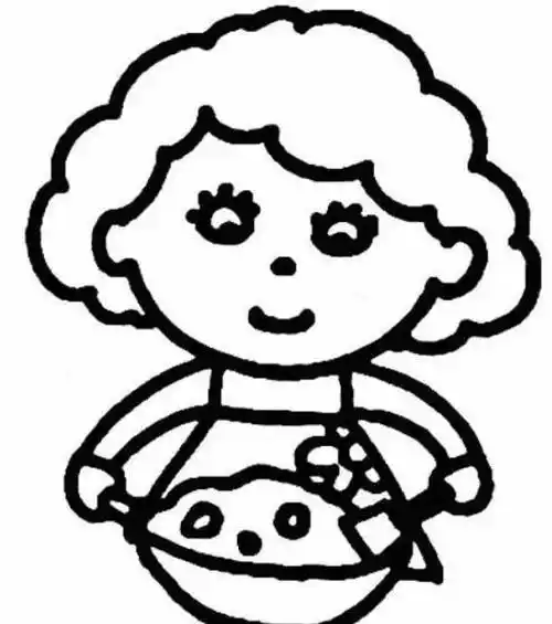 妈妈简笔画 妈妈简笔画简单漂亮