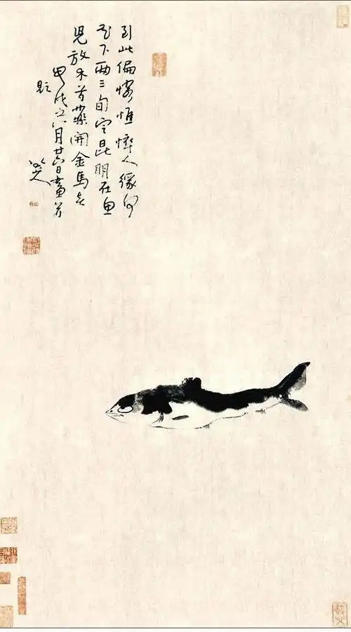 八大山人花鸟画欣赏