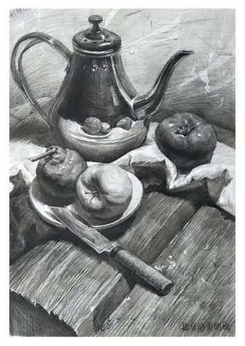 【收藏】精彩素描静物作品欣赏