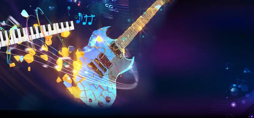 吉他海报背景已下载3次1920x1200社团招新吉他社招新海报下一页90设计