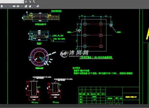 预埋件大样图大样