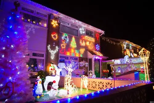 老顽童夫妻把家布置成圣诞小屋 细节满满惊喜十足