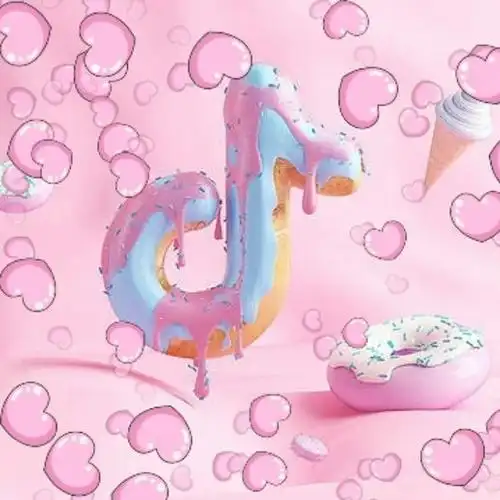 【甜蜜抖音】唔嘛!粉色系甜甜圈味爱情