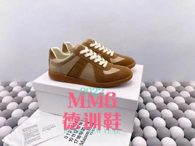 mm6网红德训小白鞋比利时著名设计师品牌