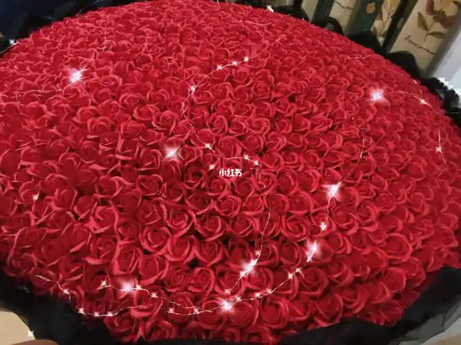 哪有女孩子不喜欢花的999朵玫瑰花