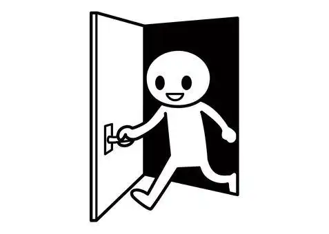 stickman - open the door