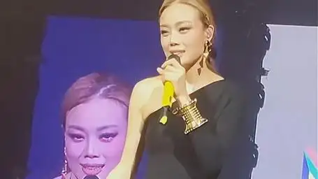 容祖儿,陈慧琳演唱会同款裤子,会不会是出自同一设计师之手?#娱乐圈 #