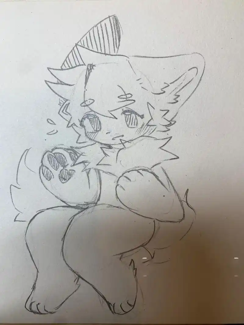 兽设全身动作素材 抱图留名!