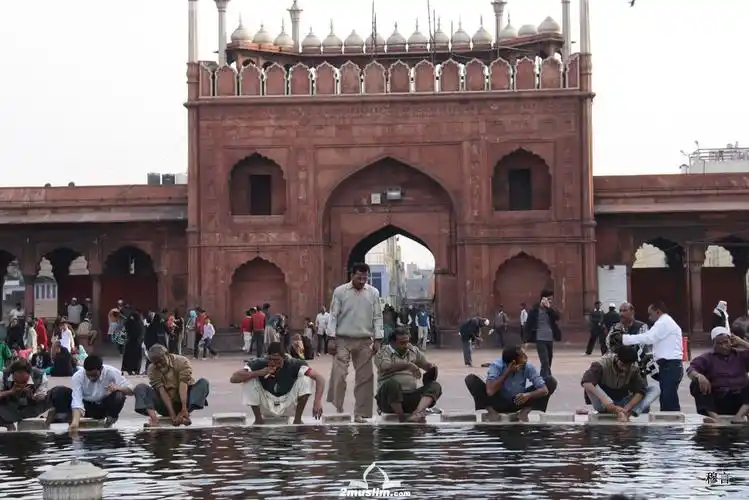 组图:印度新德里贾玛清真寺