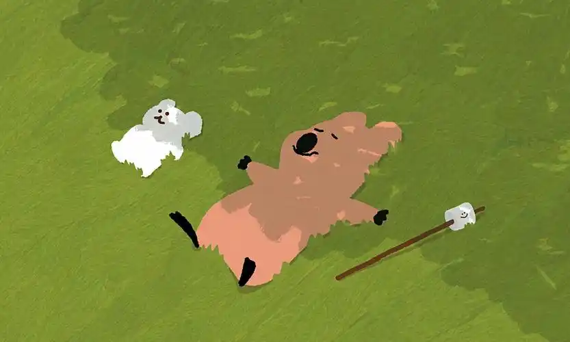 自制柿子椒熊套图主屏锁屏票圈背景头像聊天背景ipad壁纸