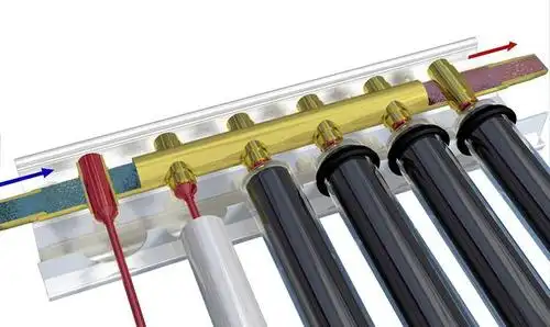 热管真空管集热器