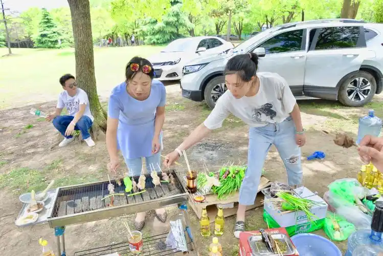 户外烧烤