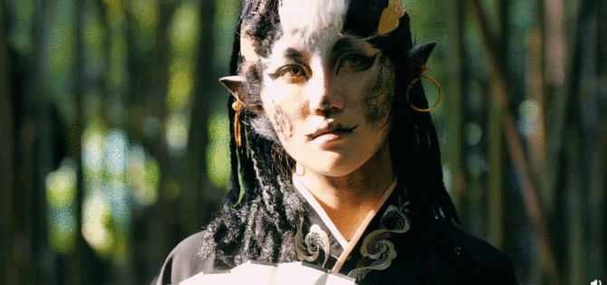 绝美90后女孩给妖怪拍写真复原山海经外媒惊叹中华文化太神奇了