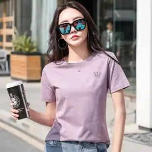 汗衫女短袖宽松