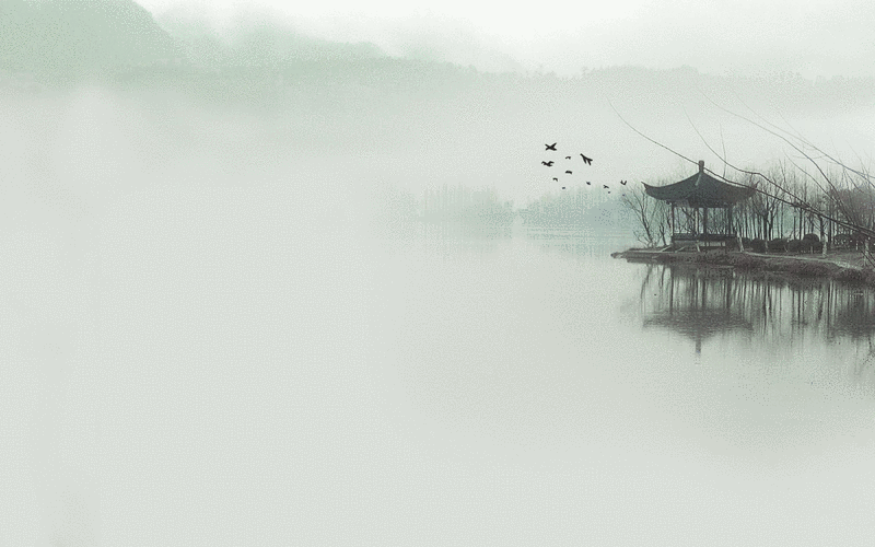 win7动态清秀山水画