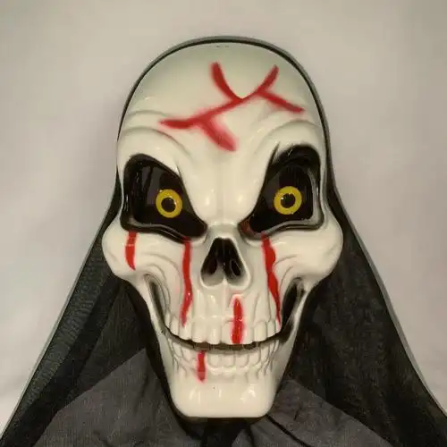 【新款多款面具合集】万圣节恐怖骷髅蜘蛛发光头套派对鬼屋面具