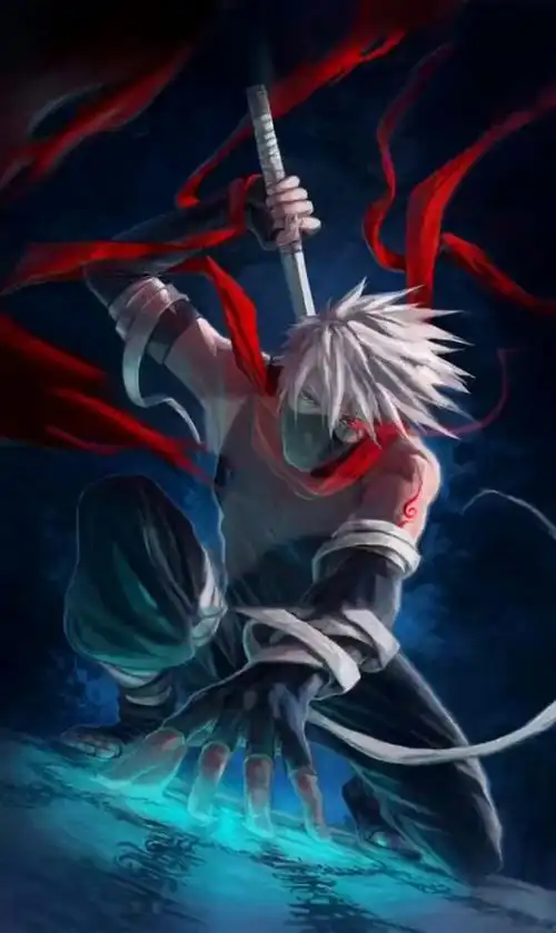 暗部卡卡西封邪法印动态壁纸