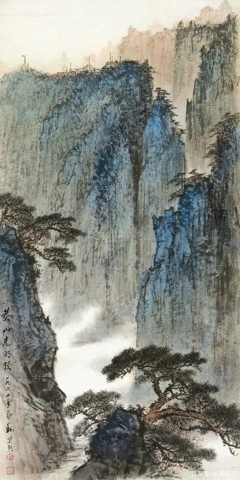 从传统中走来!魏紫熙山水画