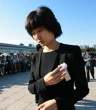 李梓萌哀伤送别罗京图