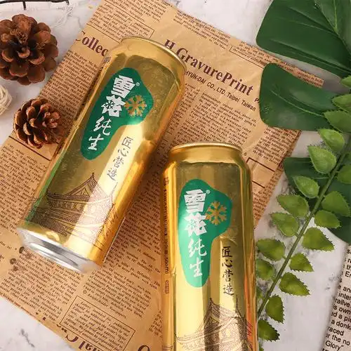 雪花8度纯生啤酒500ml6罐特制原装散发一股愉悦的麦芽香气