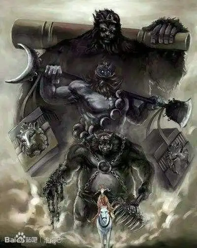 纹身图片唐僧师徒纹在身上的