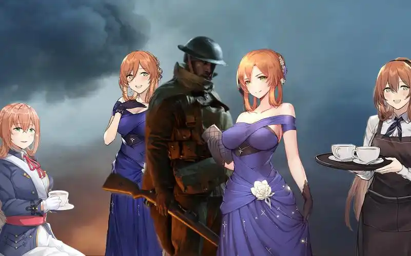 战地1太太我喜欢你春田m1903百星纪念机瞄信仰