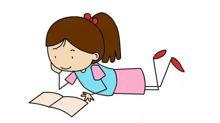 看图写话画图简笔画关于读书的简笔画图片大全看书的小朋友简笔画幼儿