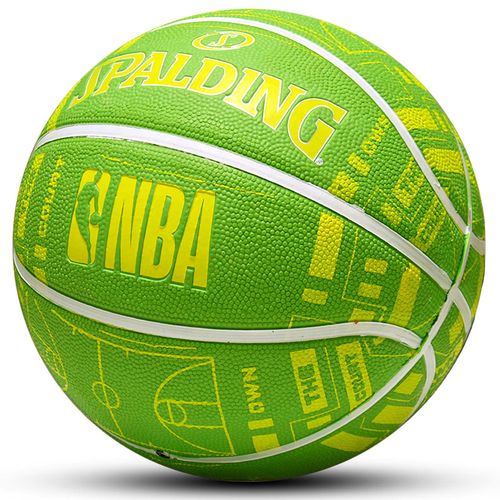 斯伯丁绿色五号5号儿童幼儿园小学生青少年官方正品篮球