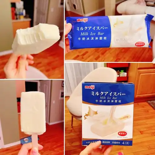 meiji美国亚超的台湾产明治三款雪糕