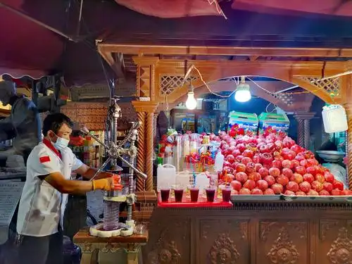 新疆喀什古城(餐饮巴扎美食街)