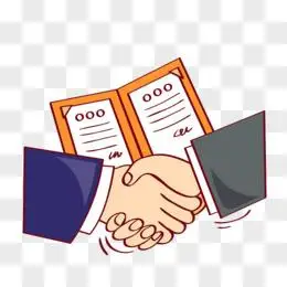 握手卡通