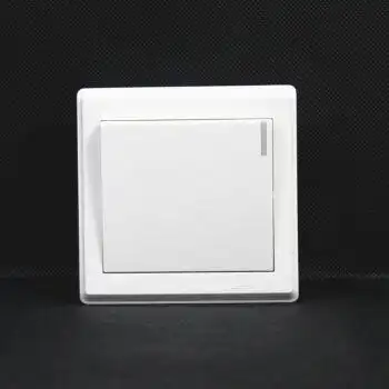 开关插座 家用暗装l737系列86白色墙壁电源插座16a开关面板 一开单控