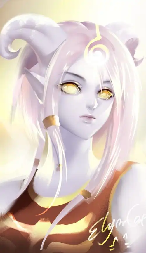 原创头像谎报年龄参军的光铸德莱尼妹子附潦草的步骤